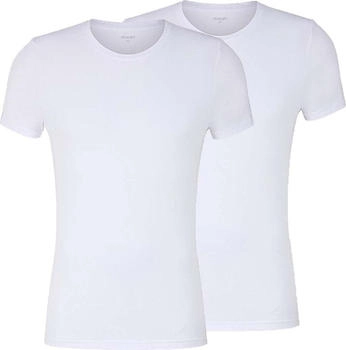 Joop! T-Shirts Rundhals 2er Pack Everyday Unterziehshirt Cotton Stretch wei&szlig;