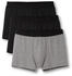 Calida Trunks Baumwolle grau schwarz