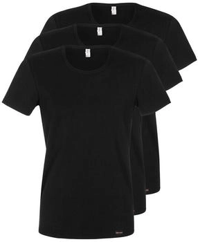 Cito pure cotton 3er Pack Shirt Arm Rundhals