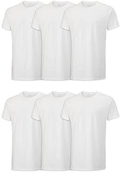 Fruit of the Loom Stay Tucked Crew T-Shirt weiß