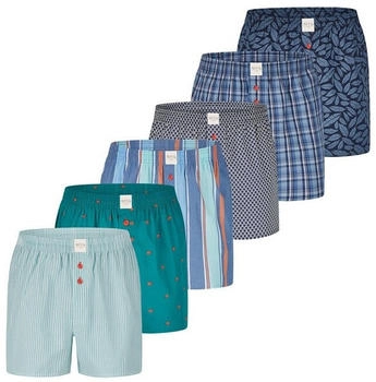 Phil & Co. Berlin Boxershorts bunt 6er-Set