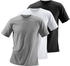 H.I.S Jeans T-Shirt 3er-Pack grau-meliert weiß schwarz