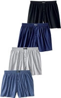 le jogger Weiter Boxer Packung, 4 Stk. aus angenehm weicher Baumwoll-Qualit&auml;t