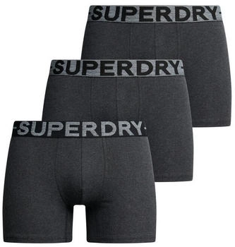 Superdry Boxershorts anthrazit dunkelgrau