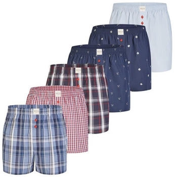 Phil & Co. Berlin 6er-Set Boxershorts bunt