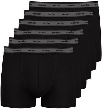 Nur Die Retro Pants Boxer GOTS Organic Cotton schwarz