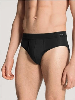 Calida Cotton Code Slip Elasthan schwarz