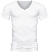 Mey V-Shirt "Casual Cotton (K)" Elastische Hals und Armabschl&uuml;sse