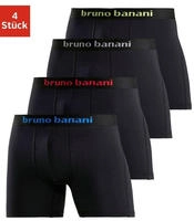 Bruno Banani Boxer "Boxershorts f&uuml;r Herren" Packung, 4 Stk. mit l&auml;ngerem Bein...