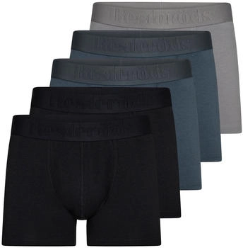 Resteröds Retro Short Pant 10er Pack Gunnar blau schwarz