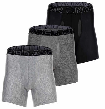 Under Armour Boxer 3er Pack schwarz grau
