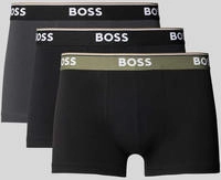 BOSS Trunk "3P Power" Packung, 3 Stk. mit BOSS Schriftzug auf dem Bund
