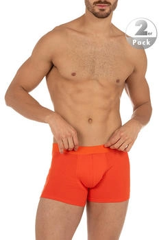 Bruno Banani Trunks Baumwolle orange schwarz