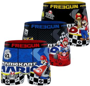 Freegun Fgsmk Bm Pk3 Retroshorts blau schwarz rot