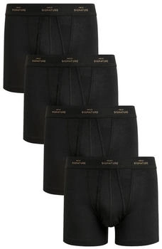 Next Fashion Boxershorts 4er-Pack schwarz metallic