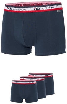 Fila Boxer Shorts elastischer Logo-Webbund navy