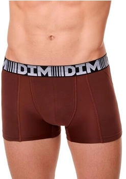 Dim Boxershorts 3D Flex Air atmungsaktiv schokoladenbraun kaki