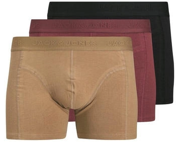 Jack & Jones Trunks 'JACORDINARY' 3er-Pack hazel