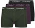 Jack & Jones Boxershorts 'JACSOHO' tanne dunkelgrün aubergine 27522421