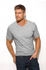 H.I.S Jeans T-Shirt 3er-Pack V-Ausschnitt baumwolle grau-meliert weiß schwarz