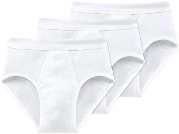 Schiesser Slips Eingriff feinripp 3er-pack