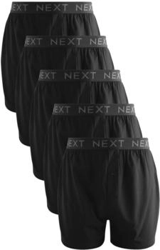 Next Fashion Boxershorts graumeliert schwarz
