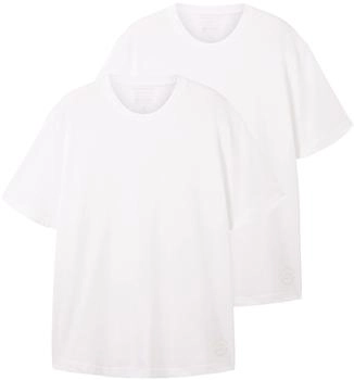 Tom Tailor Doppelpack T-Shirt 1039970 weiß