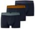 Schiesser Shorts 3-Pack Organic Cotton mehrfarbig 95/5 (180194)