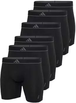 Adidas Boxershort Polyester 6er Pack schwarz