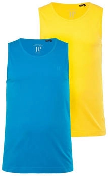 JP 1880 Tank Top ärmellos 2er-Pack Bis XL zitrone