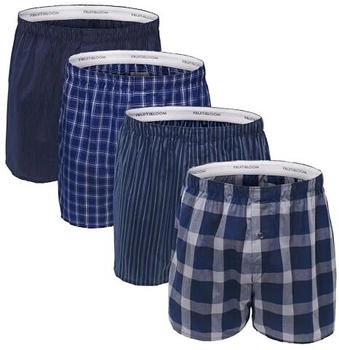 Fruit of the Loom Boxershorts gewebt 4er-Pack mehrfarbig