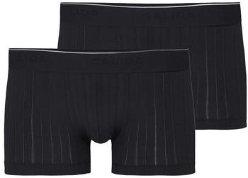 Calida Boxer Baumwolle 2er Pack schwarz