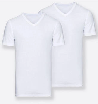 Bugatti Unterziehshirt 2er-Set weiß
