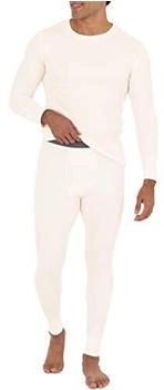 Fruit of the Loom Recycled Waffle Thermal Underwear Set Natürlich