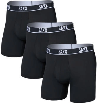 Saxx Essential Performance 3er Pack Boxer schwarz