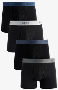 Next Fashion Boxershorts blau grau schwarz