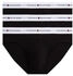 Tommy Hilfiger Slip '3P BRIEF DTM' schwarz weiß