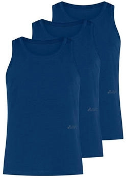 Sloggi Unterhemd Tanktop 3er Pack SLG Base marine