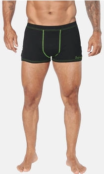 Jan Vanderstorm Boxershorts 'Runestad' grün schwarz