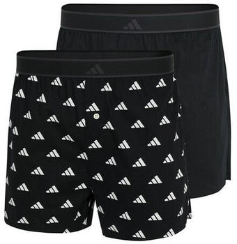 Adidas Active Woven Boxershorts 2er Pack schwarz