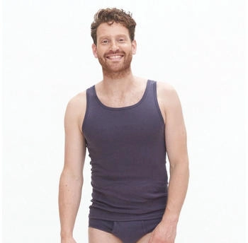 Living Crafts Unterhemd JOSEPH navy graphit