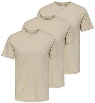 Only & Sons Herren T-Shirt 3er Pack