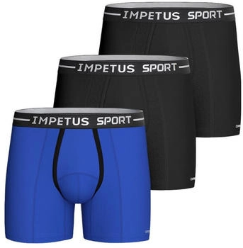 Impetus Boxershorts blau schwarz weiß