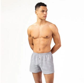 Living Crafts Boxershorts BORIS navy grau