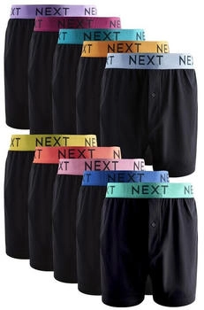 Next Fashion Boxershorts 10er-Pack schwarz hell 10247