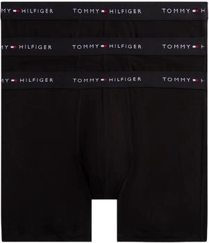 Tommy Hilfiger 3er Pack Boxershorts Logobund schwarz