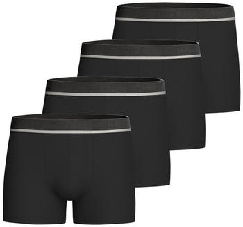 Impetus Boxershorts hellgrau schwarz
