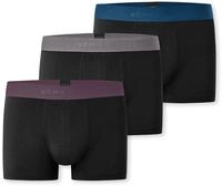 Schiesser Boxershorts "95/5 Multipacks" 3er Pack, mit farblich abgesetztem,