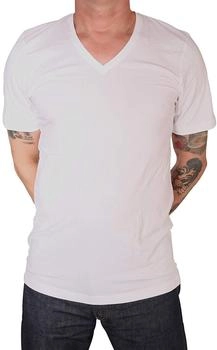 Marvelis T-Shirt Doppelpack Body Fit V-Ausschnitt wei&szlig; 00 00