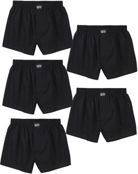 Lousy Livin boxershorts plain 5er schwarz